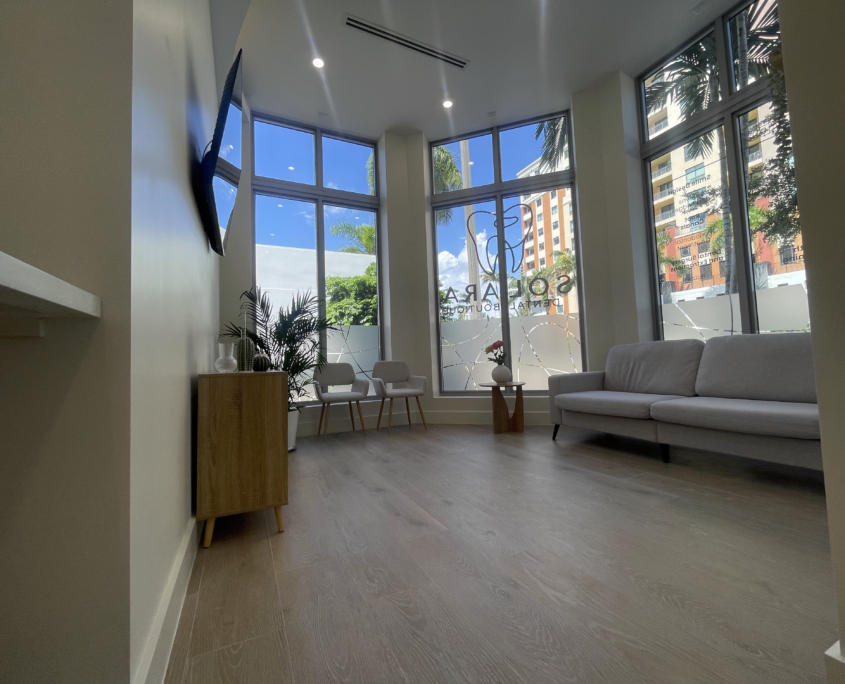 Solara Dental waiting room